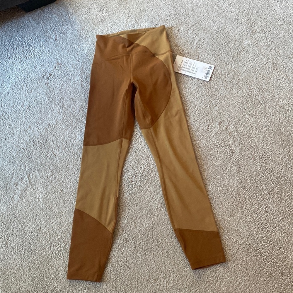 Lululemon Nulu Colour Block High-Rise Tight 25" NWT